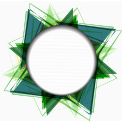 炫彩多角几何图案背景