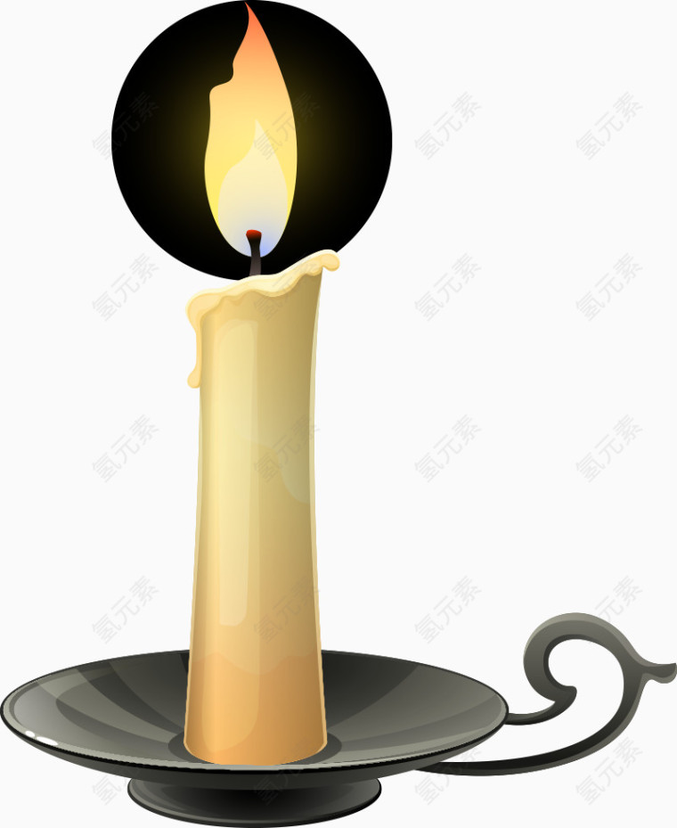 烛台蜡烛
