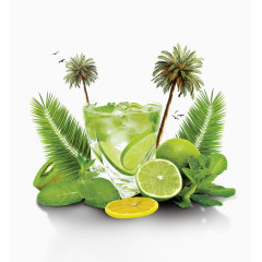 夏日解暑一杯柠檬水