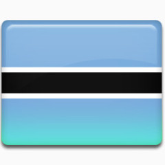 博茨瓦纳国旗图标