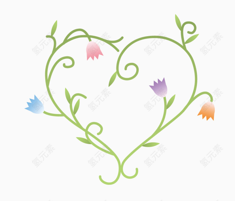 日系小清新花朵