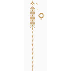 手绘金色装饰鞭炮灯笼