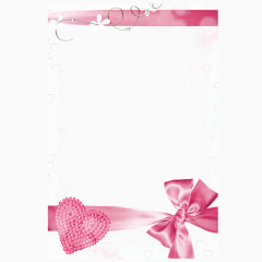 情人节蝴蝶结电子相框