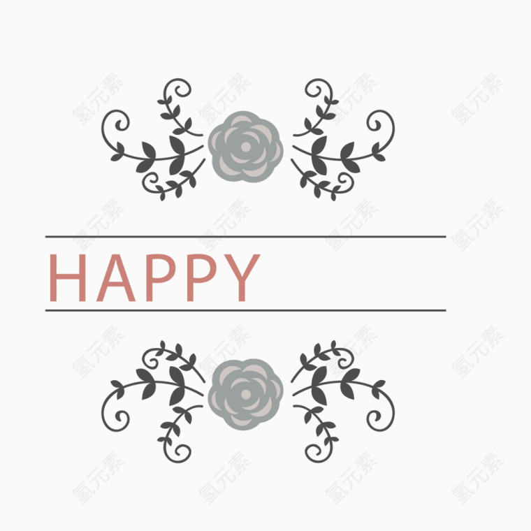 卡通节日装饰图案