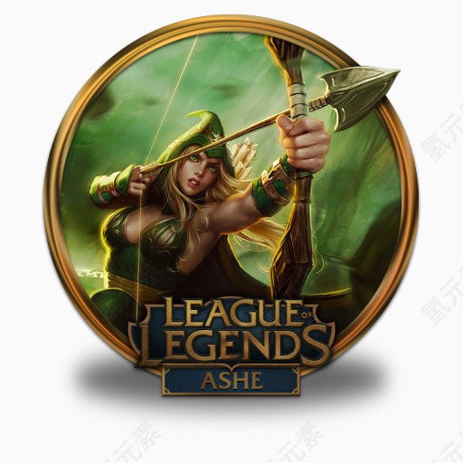 阿西娅舍伍德league-of-legends-gold-border-icons