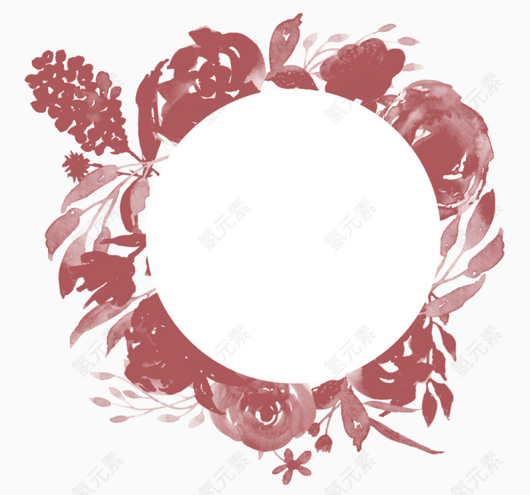 植物水彩画