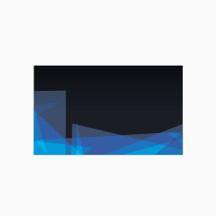 企业蓝色名片背景