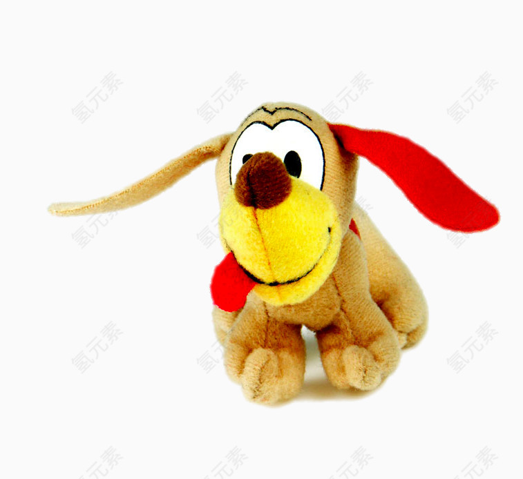 向前奔跑的卡通狗