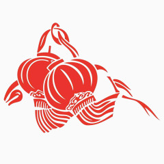 中国红灯笼图标