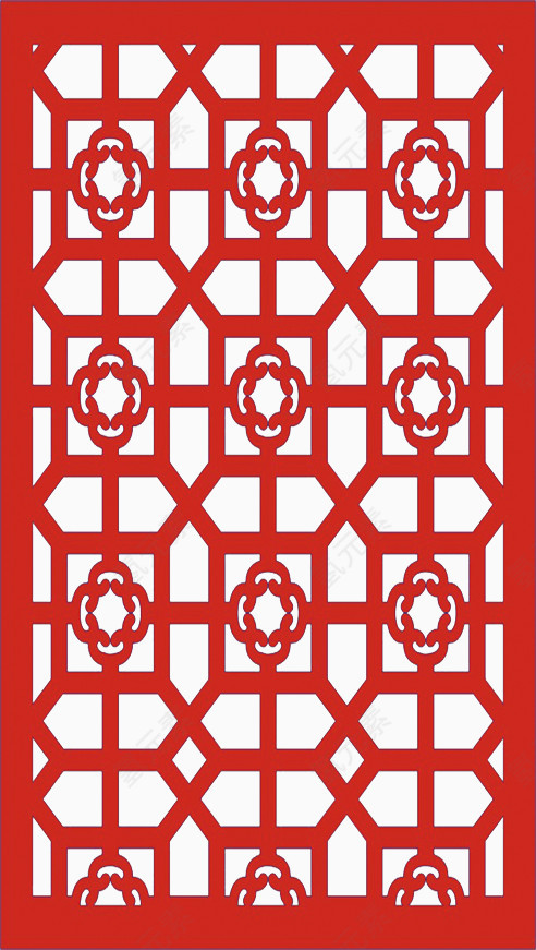 中国风花纹