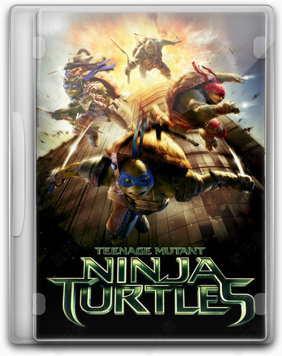 突变忍者十几岁的海龟电影文件夹图标