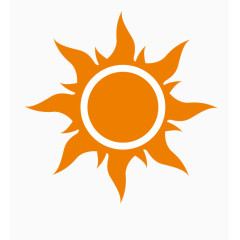 创意太阳形状图标