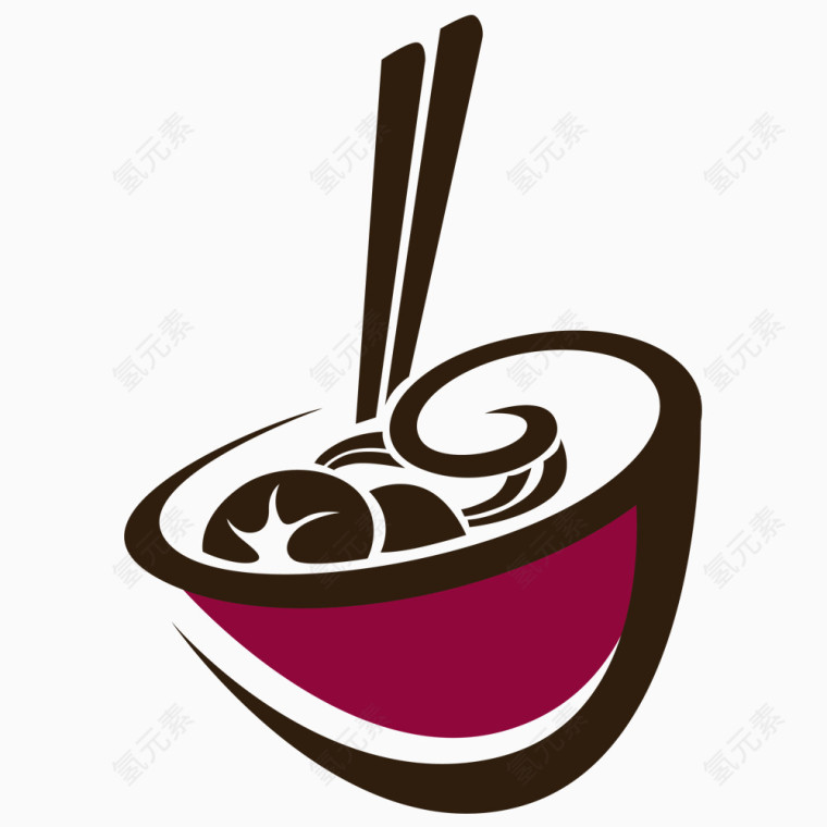 卡通快餐小吃烧烤图标