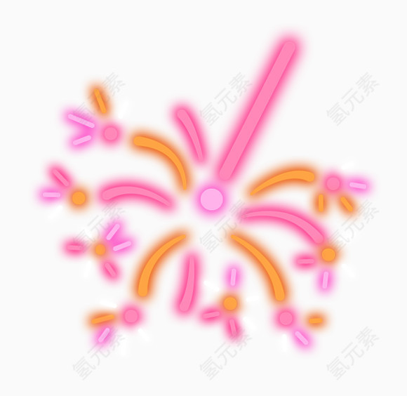 精美五彩花形烟花