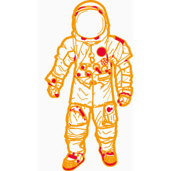 太空服矢量素材