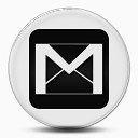 Gmail标志广场清除气泡