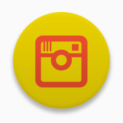 一款图片分享应用可爱的社交媒体图标