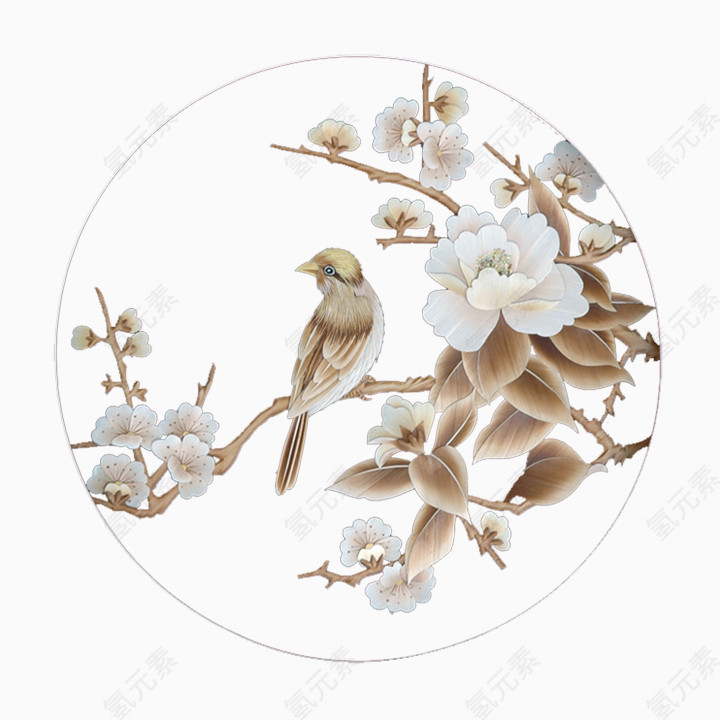精美工艺桃花
