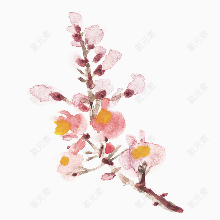 水墨梅花