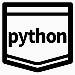 代码编码E学习线PythonPython语言教程学习/编码/教程徽章图标