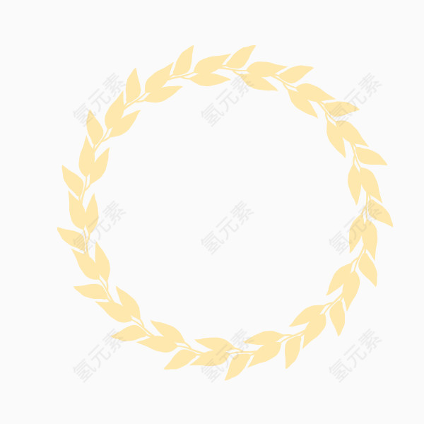 麦穗边框
