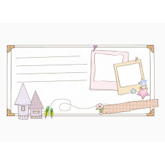 卡通风格可爱边框