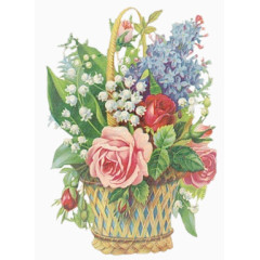 花饰矢量图素描素材