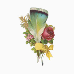 古典装饰元素花朵