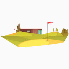 高尔夫素材服务场地