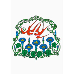 卡通中国吉祥刺青图案元素