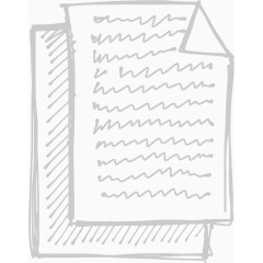 粉笔涂鸦风格信纸 