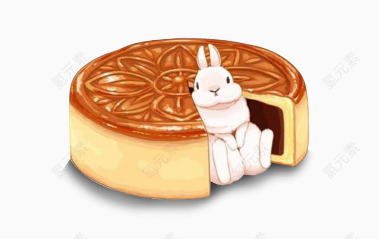 月饼兔子