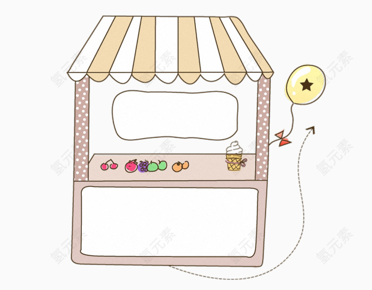 卡通风格可爱边框