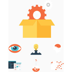 眼睛灯泡和报表.