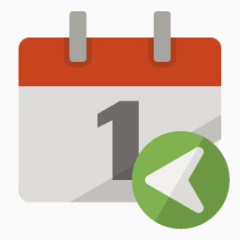 日历左平的图标