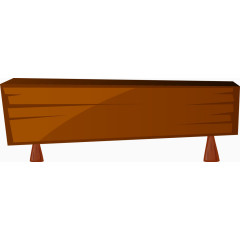 木质楼道木条元素