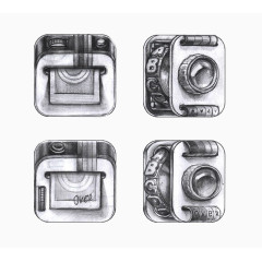 手绘精美UI图标