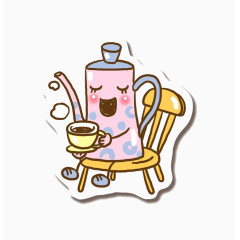 卡通茶壶