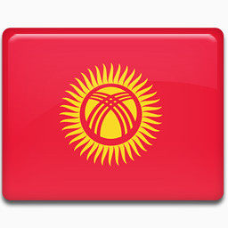 吉尔吉斯斯坦国旗All-Country-Flag-Icons
