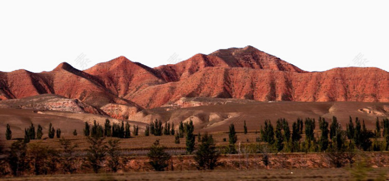 宁夏固原高山地貌风景