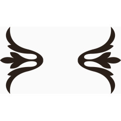 手绘古典欧式花纹分隔线