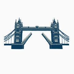 英国旅行装饰元素