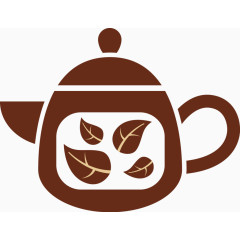 茶壶矢量元素