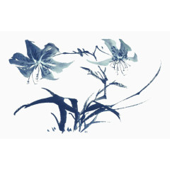 手绘花朵