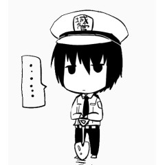 Q版城管卡通人物