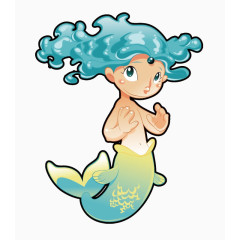 可爱卡通女孩子