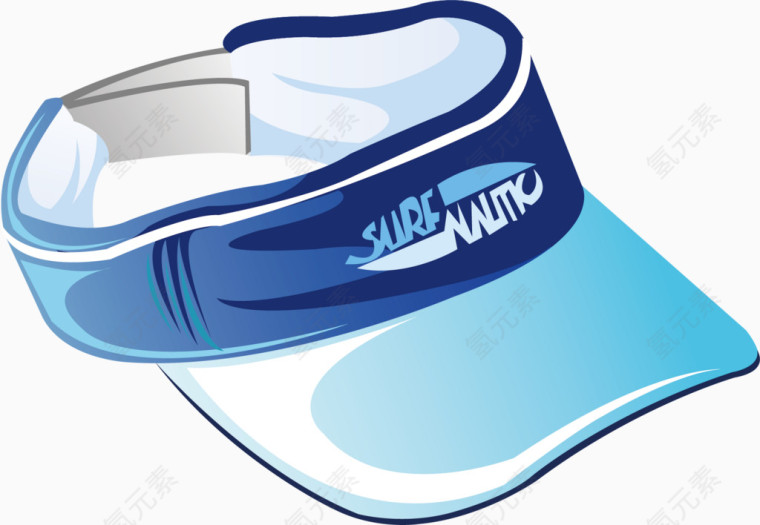 遮阳帽矢量素材