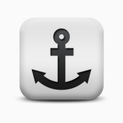 磨砂白广场图标运输旅行锚SC交通出行图标