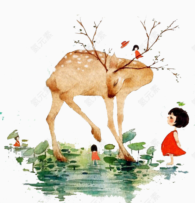 清明麋鹿