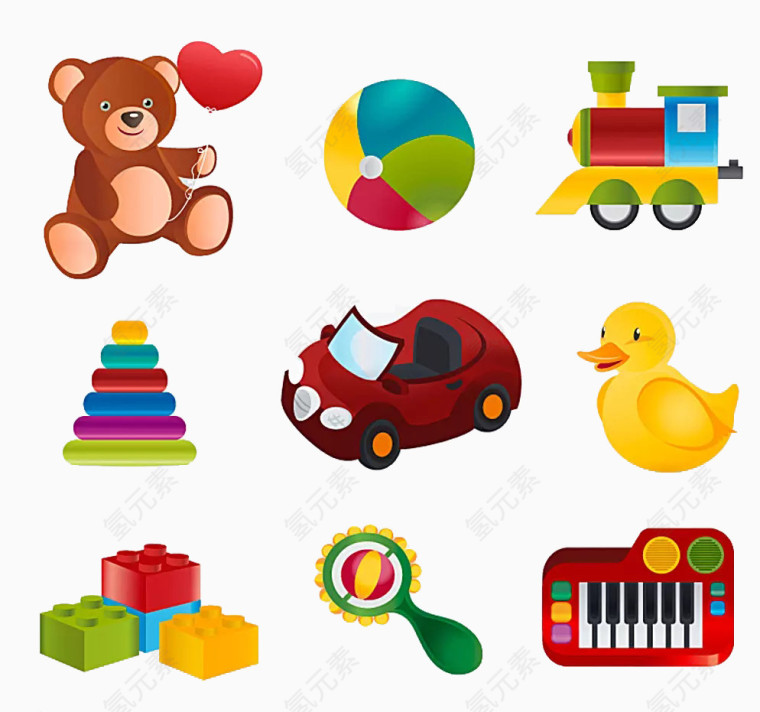 小孩玩具素材